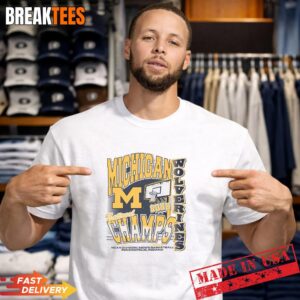 Michigan Wolverines Men’s Basketball National Champions Graphic Shirt