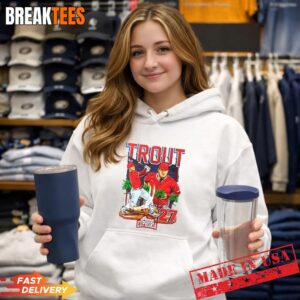 Mike Trout Los Angeles Angels baseball Planet Euphoria Hoodie.jpg