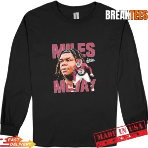 Miles McVay Mississippi State Bulldogs football collage 2026 T-Shirt 2