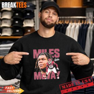 Miles McVay Mississippi State Bulldogs football collage 2026 T-Shirt 3