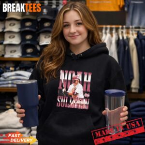 Mississippi State Bulldogs Noah Sullivan Player Swing T-Shirt 1