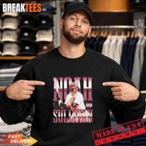 Mississippi State Bulldogs Noah Sullivan Player Swing T-Shirt 3