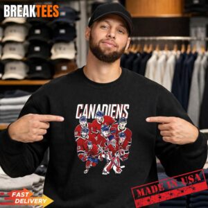 Montreal Canadiens Hockey 2026 Playoffs Team graphic T-Shirt 3