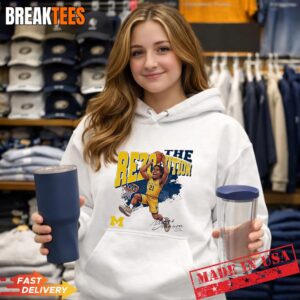 Morez Johnson Jr Michigan Wolverines basketball 2026 NCCA Champions Hoodie.jpg