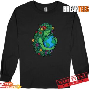 Mother Gaia Environmental Earth Day Plant Nature Lover Shirt 2