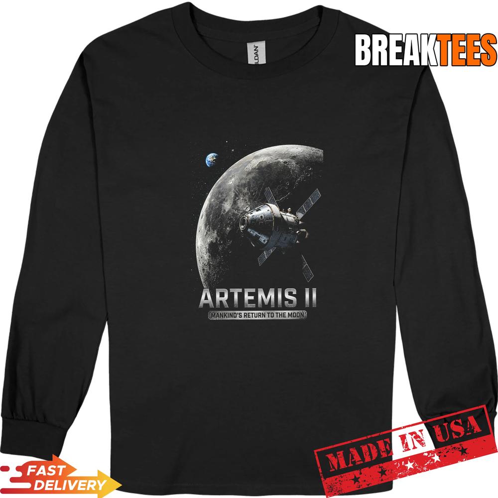 NASA Artemis 2 2026 Rocket Launch Mission to The Moon T-Shirt NASA Artemis 2 2026 Rocket Launch Mission to The Moon T-Shirt