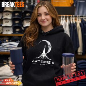 NASA Artemis II Launch to The Moon Space Mission 2026 T-Shirt 1