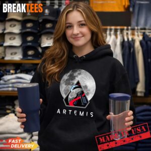 NASA Artemis II Mission Moon T-Shirt 1