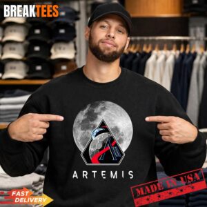 NASA Artemis II Mission Moon T-Shirt 3
