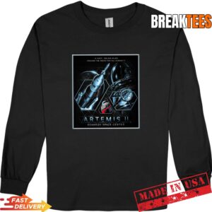 NASA Artemis II Moon Mission SLS Orion T-Shirt 2