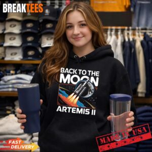 NASA Artemis Launch Back to The Moon 2026 T-Shirt 1