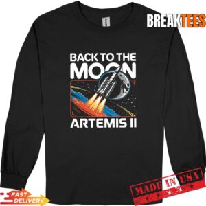 NASA Artemis Launch Back to The Moon 2026 T-Shirt 2