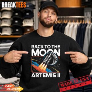NASA Artemis Launch Back to The Moon 2026 T-Shirt 3