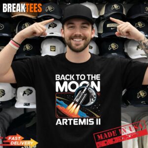 NASA Artemis Launch Back to The Moon 2026 T-Shirt