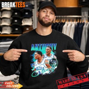 NBA Playoffs Anthony Edwards Minnesota Timberwolves Signature t-shirt 3