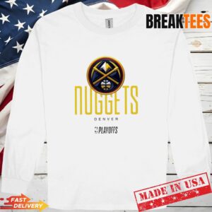 NBA Playoffs Denver Nuggets Basketball Logo T-Shirt 2