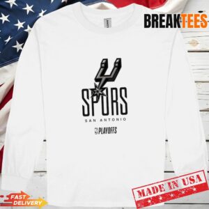 NBA Playoffs San Antonio Spurs Basketball Logo T-Shirt 2