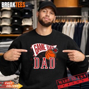 NBA Toronto Raptors Father's Day Pennant Game Day T-Shirt 3