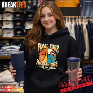 NCAA Final Four Phoenix Rise of the Queens Est 2026 Hoodie.jpg