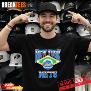 New York Mets Baseball Retro Diamond T-Shirt