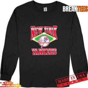 New York Yankees Baseball Retro Diamond T-Shirt 2