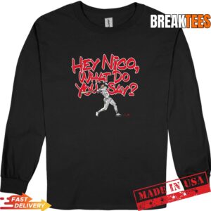 Nico Hoerner What Do You Say Chicago Baseball Shirt 2