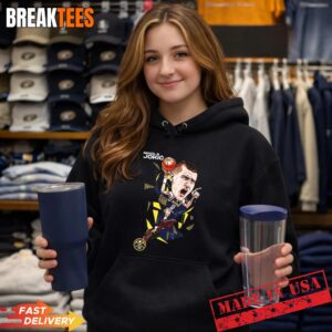 Nikola Jokic player Denver Nuggets NBA Signature Caricature T-Shirt 1