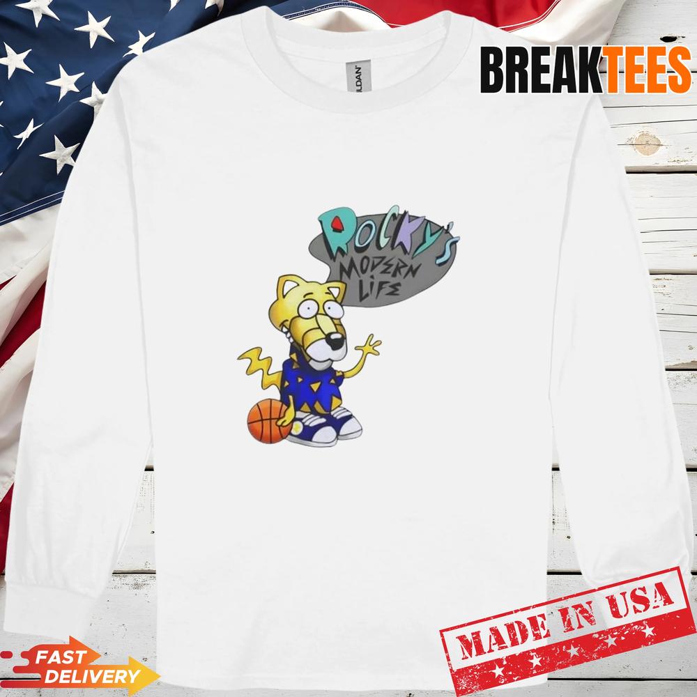 Nuggets Mascot Rocky Basketball Modern Life Shirt Nuggets Mascot Rocky Basketball Modern Life Shirt