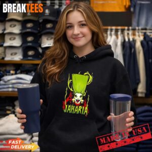 Obsessed Jaharia horror face graphic T-Shirt 1