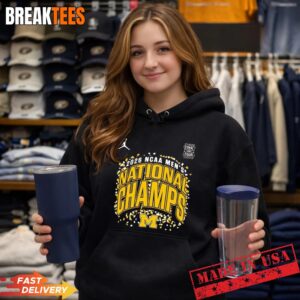 Official Michigan Wolverines Men's Basketball 2026 National Champions Hoodie