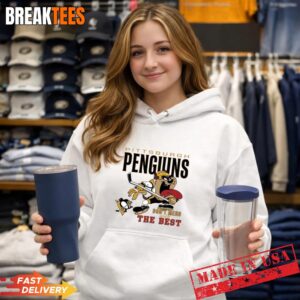 Official Pittsburgh Penguins Dont Mess With The Best Mascot T-Shirt 1