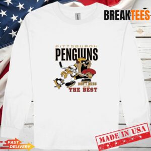 Official Pittsburgh Penguins Dont Mess With The Best Mascot T-Shirt 2