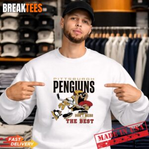 Official Pittsburgh Penguins Dont Mess With The Best Mascot T-Shirt 3