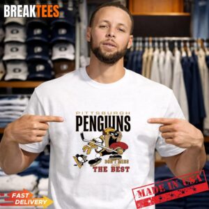 Official Pittsburgh Penguins Dont Mess With The Best Mascot T-Shirt