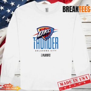 Oklahoma City Thunder NBA Playoff 2026 logo T-Shirt 2