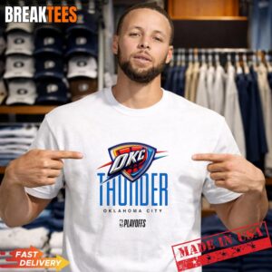 Oklahoma City Thunder NBA Playoff 2026 logo T-Shirt