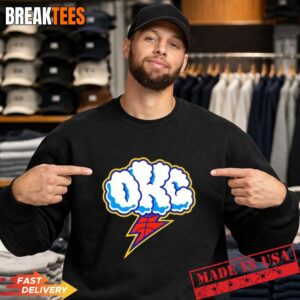Oklahoma City Thunder basketball lighting T-Shirt 3