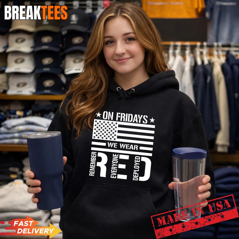 On Friday We Wear Red T-Shirt On Friday We Wear Red T-Shirt