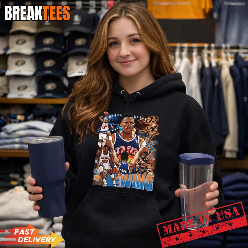 Ultimate Patrick Ewing New York Knicks Vintage Basketball Fan T-Shirt Ultimate Patrick Ewing New York Knicks Vintage Basketball Fan T-Shirt