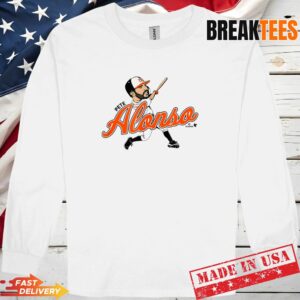 Pete Alonso Baltimore Baseball Caricature Graphic Shirt 2
