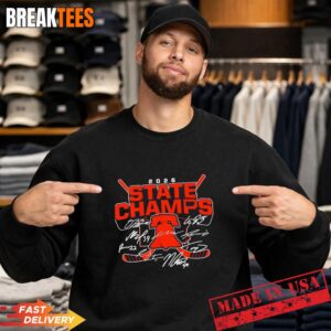 Philadelphia Flyers Hockey 2026 State Champs All Signatures T-Shirt 3