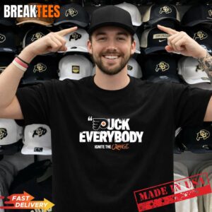 Philadelphia Flyers Puck Everybody Ignite The Orange HocKey Shirt