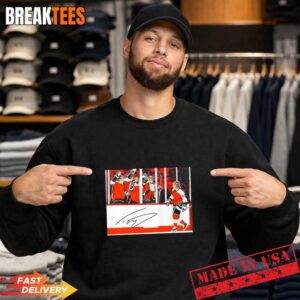 Philadelphia Flyers Trevor Zegras Penalty Box Celly T-Shirt 3
