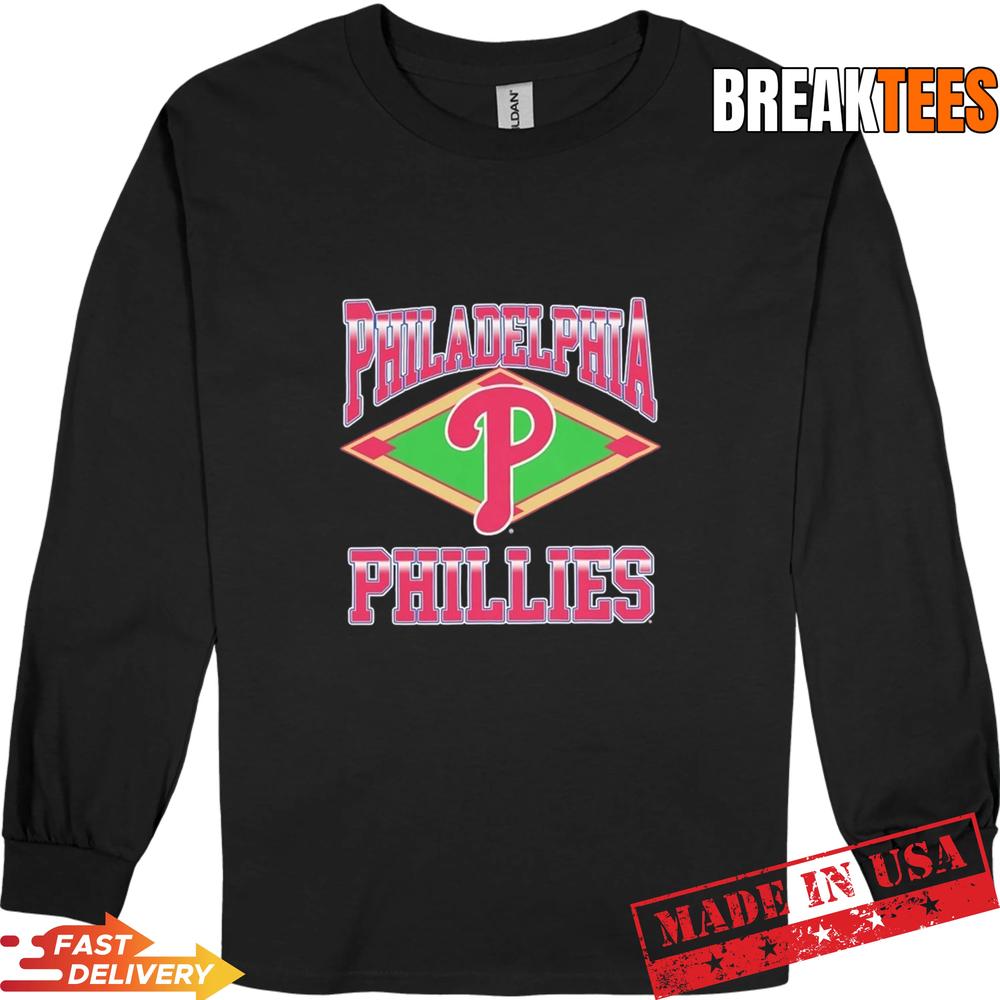 Philadelphia Phillies Field Diamond Baseball Shirt Philadelphia Phillies Field Diamond Baseball Shirt