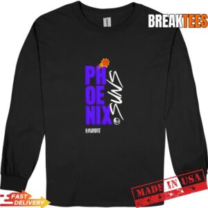 Phoenix Suns Basketball NBA Playoffs Logo Graphic T-Shirt 2