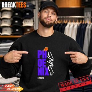 Phoenix Suns Basketball NBA Playoffs Logo Graphic T-Shirt 3