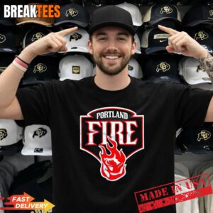 Portland Fire WNBA logo t-shirt