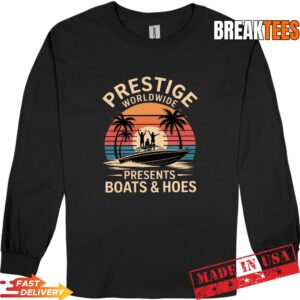 Prestige Worldwide Boats and Hoes T-Shirt 2