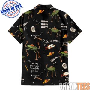 Project Hail Mary Grace Rocky Save Stars Hawaiian Shirt 1
