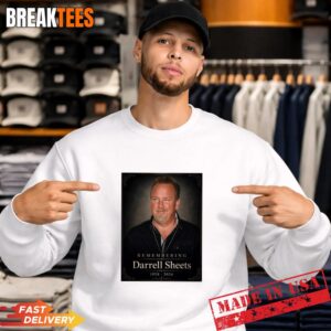 Remembering Darrell Sheets 1958-2026 T-Shirt 3
